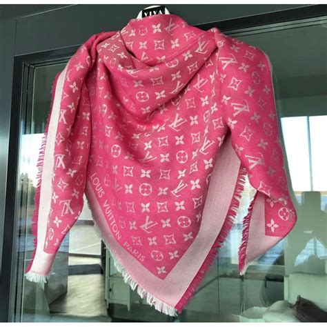 louis vuitton square scarf ebay|Louis Vuitton pashmina.